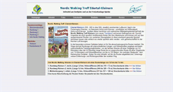 Desktop Screenshot of nordic-walking.kleinern.de